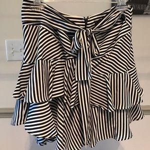 Express layered ruffled mini skirt | NWT